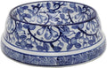 Chinoiserie Blue and White Ceramic Dog Bowl for Pets