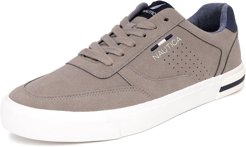 Nautica Men's Casual Shoe - Classic Lace-Up Low Top Sneaker