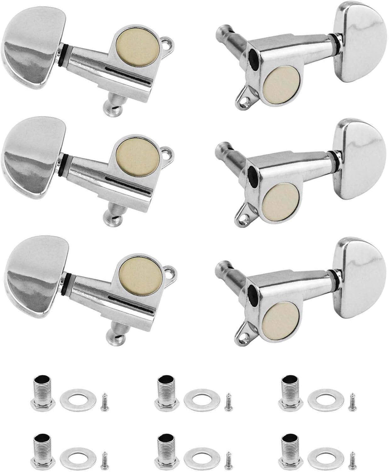 Premium Zinc Alloy Guitar Tuning Pegs Set