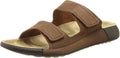 ECCO Women's Cozmo Two Band Slide Sandal - Soft Leather Comfort