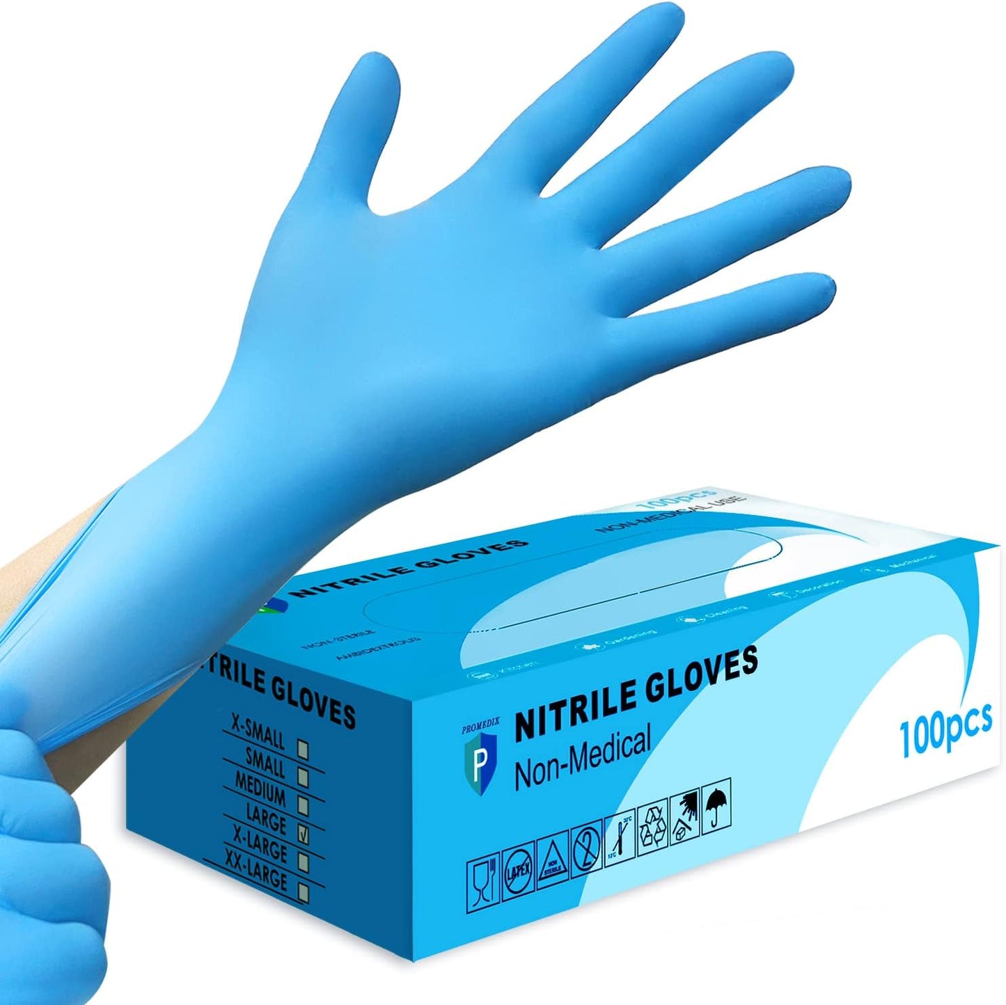 PROMEDIX P Nitrile Gloves - Latex Free Protection