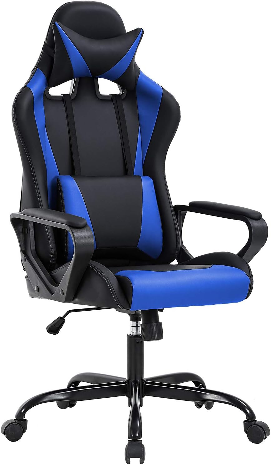 Ergonomic High-Back Gaming Chair with Lumbar Support