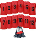 Basketball Jersey Pinnies for Adults and Kids Soccer Training