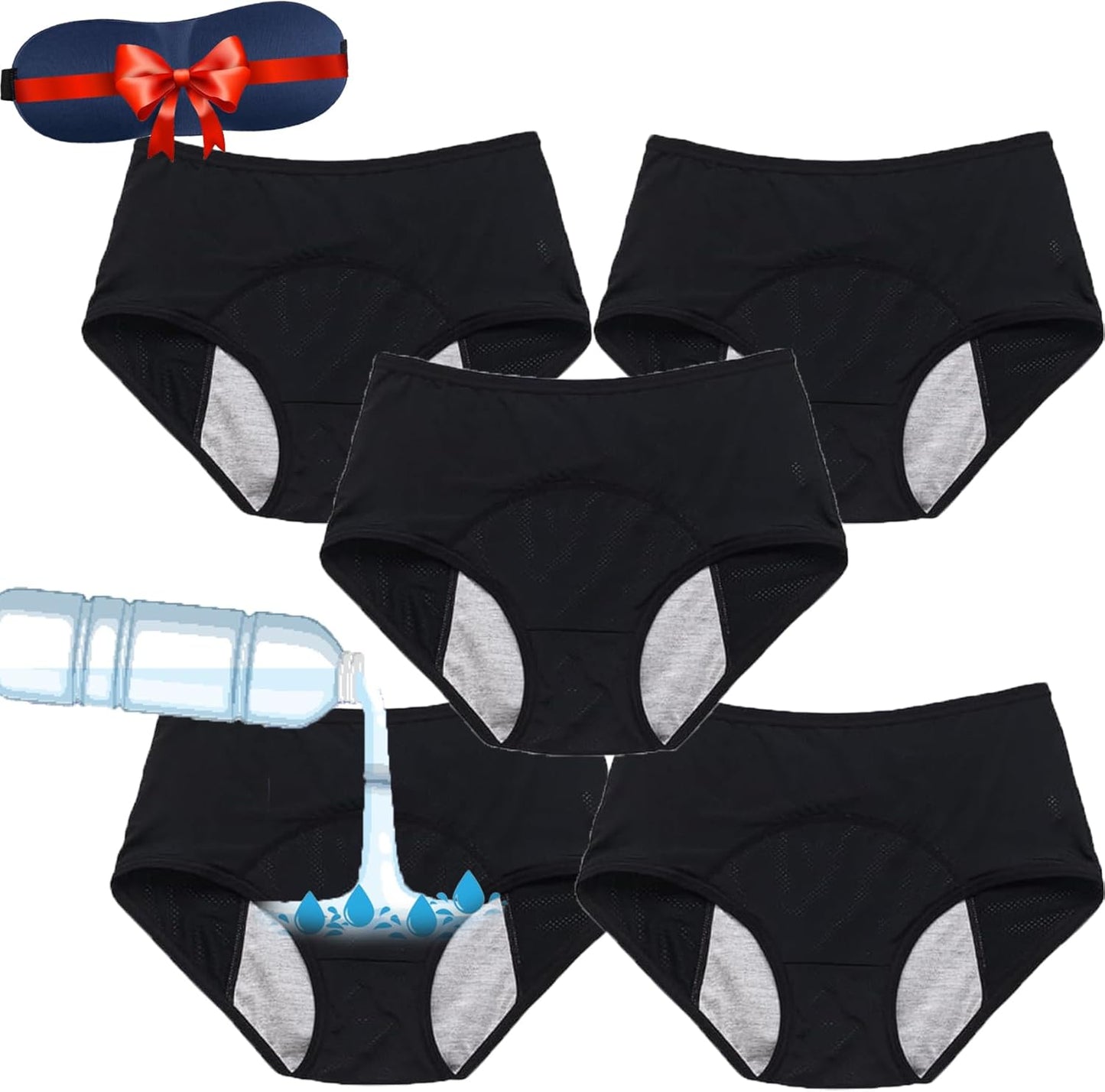 Forever Dry Leakproof Panties for Women Over 60 with Incontinence