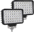 EXZEIT 6 in LED Work Light 80W Flood Light - Wide 6800Lumen Beam