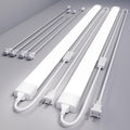 4FT Plug in Shop Light 2PCS, 5000K Linkable 36W LED - Bright Utility