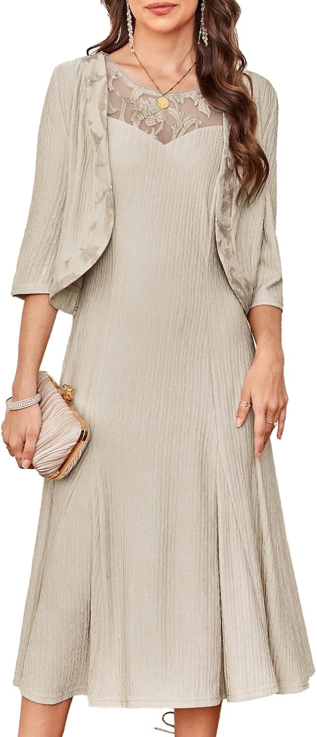 Stunning Grandma of The Bridal Dress for Special Occasions