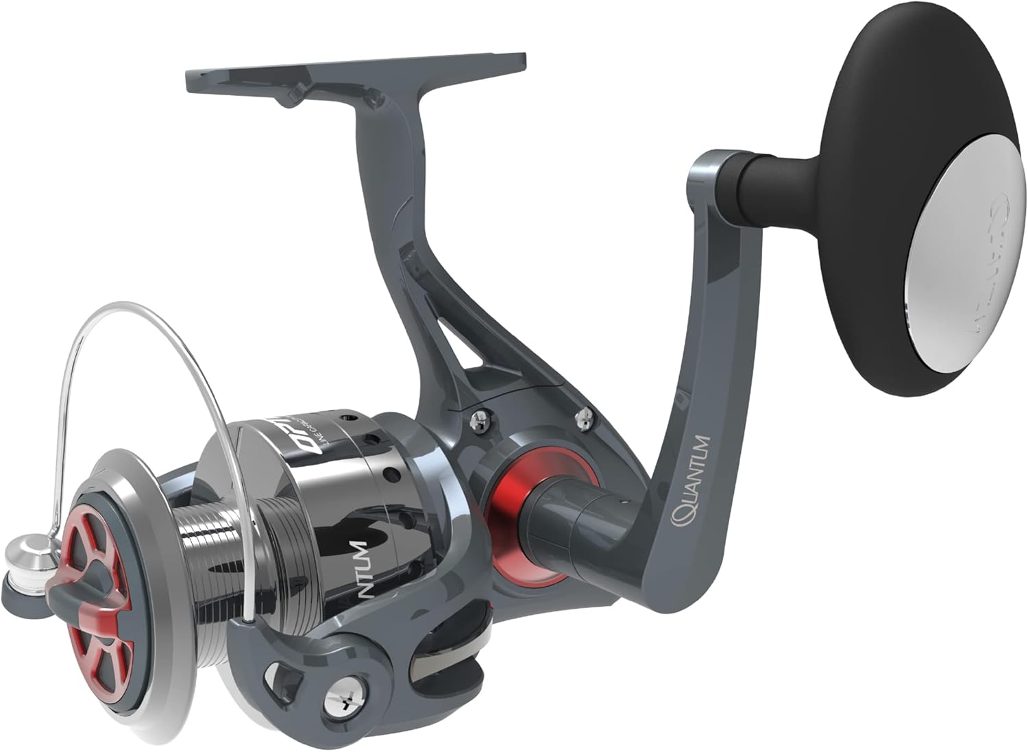 Quantum Optix Spinning Reel - Smooth Gear Alignment