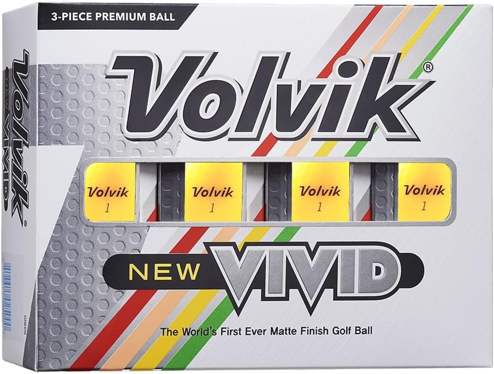 Vividly Improved Golf Game: Volvik Dozen