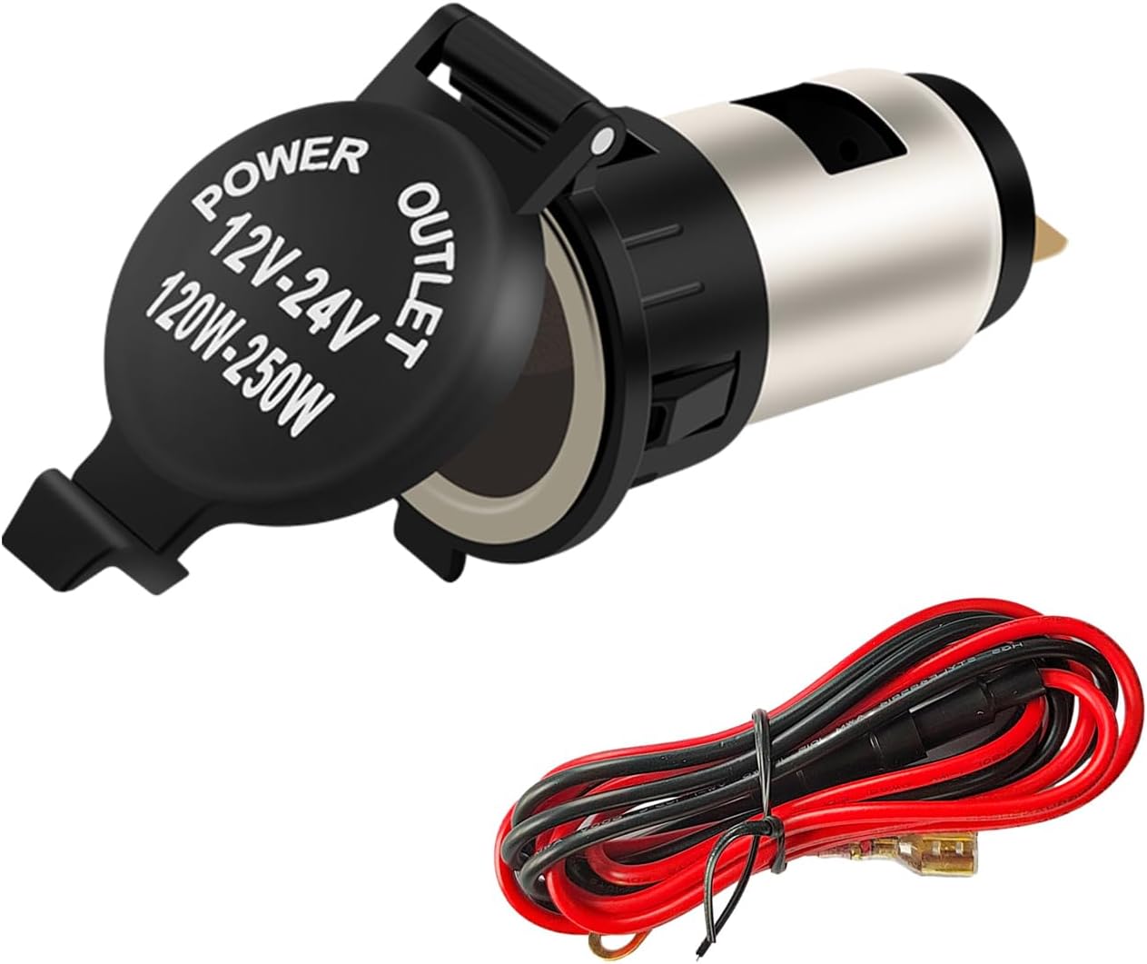 Waterproof 12V Car Cigarette Lighter Socket - Ohleats
