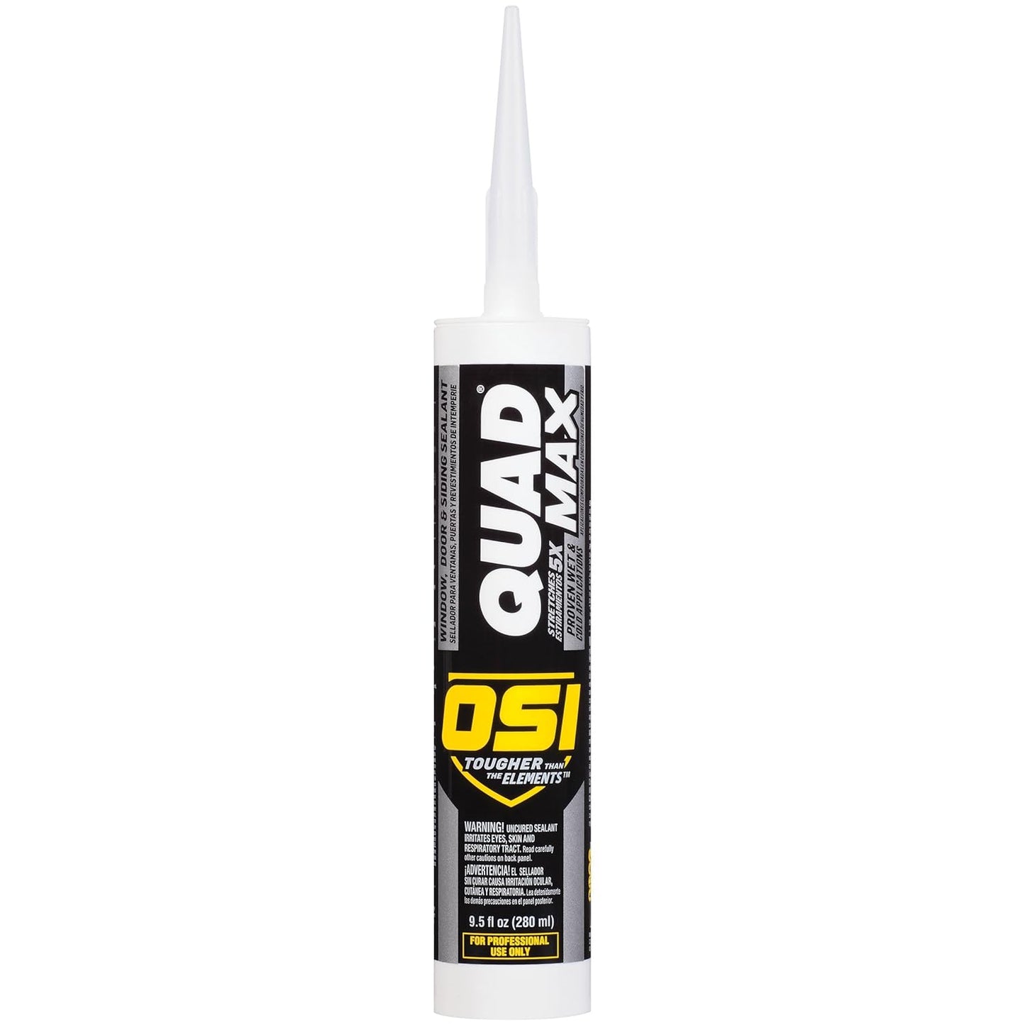 OSI Quad Max Window, Door and Siding Sealant for All Weather