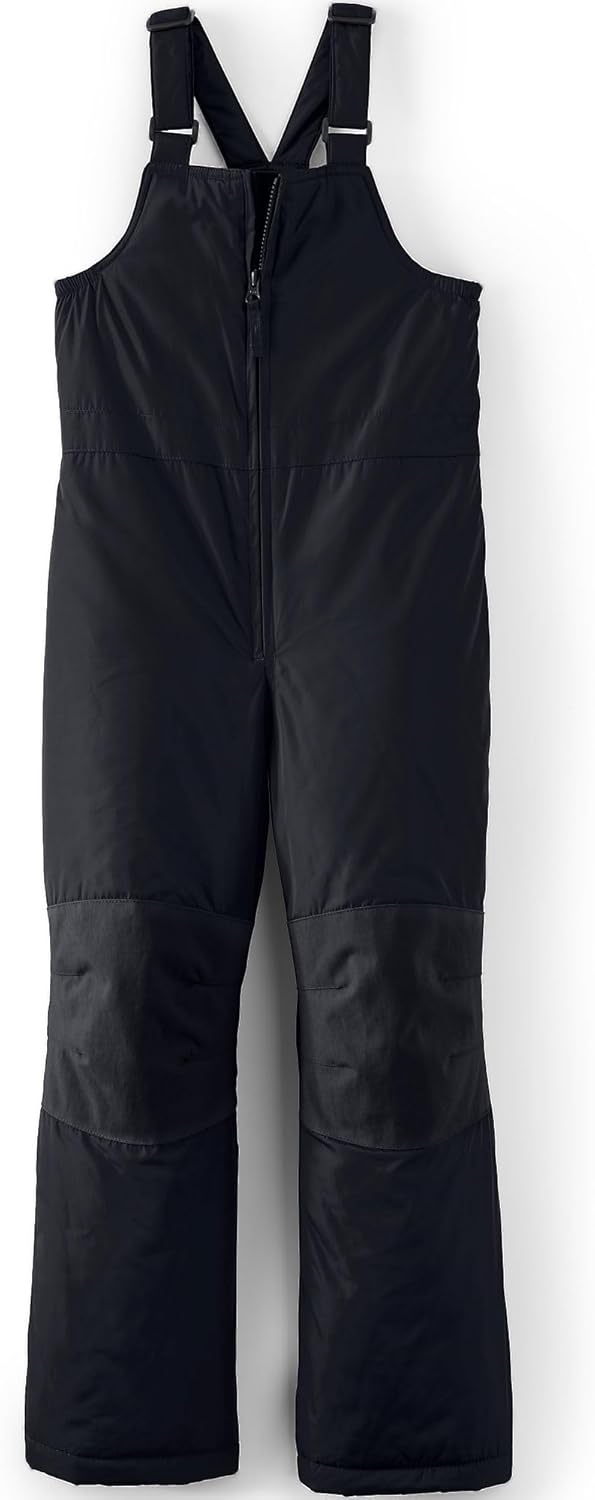 Kids Iron Knee Insulated Winter Snow Bibs for Outdoor Fun