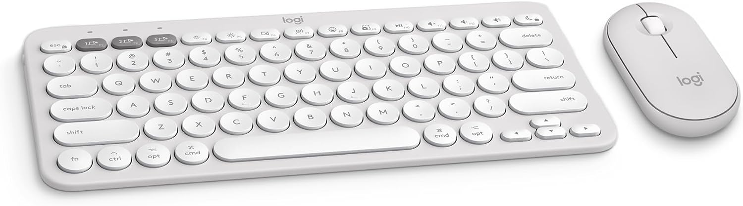 Logitech Slim Mac Combo: Wireless, Customizable, Easy-Switch