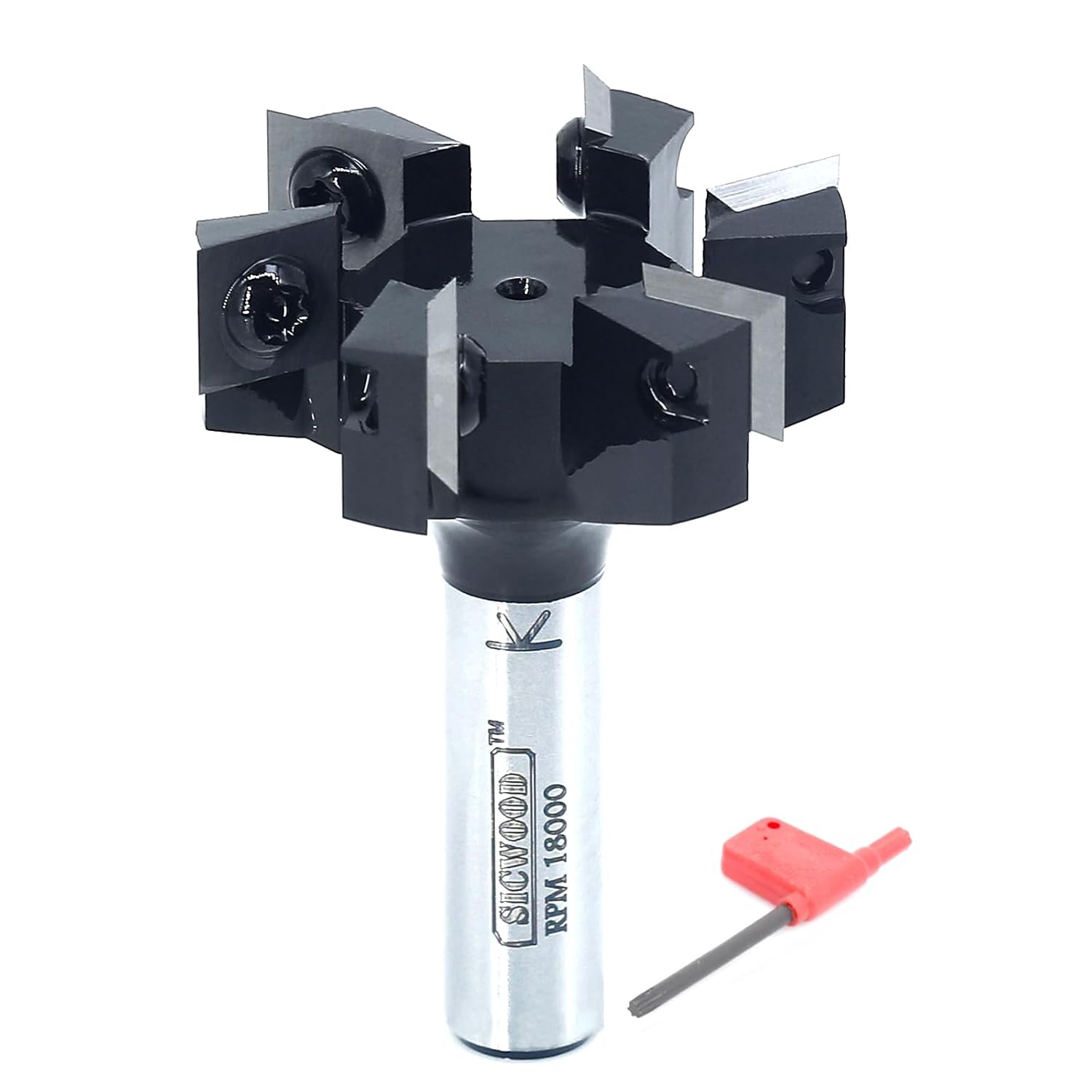 SICWOOD Slab Flattening Router Bit for Precise Wood Planing