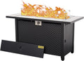 WAROOM 45 in Propane Fire Pit Table - 50,000 BTU Outdoor Heat