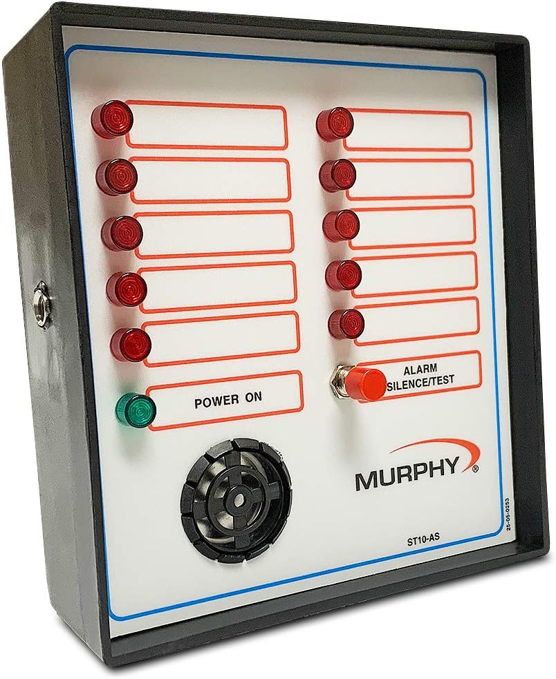Murphy ST10AS-LM 10-Point Remote Alarm Tattletale Annunciator
