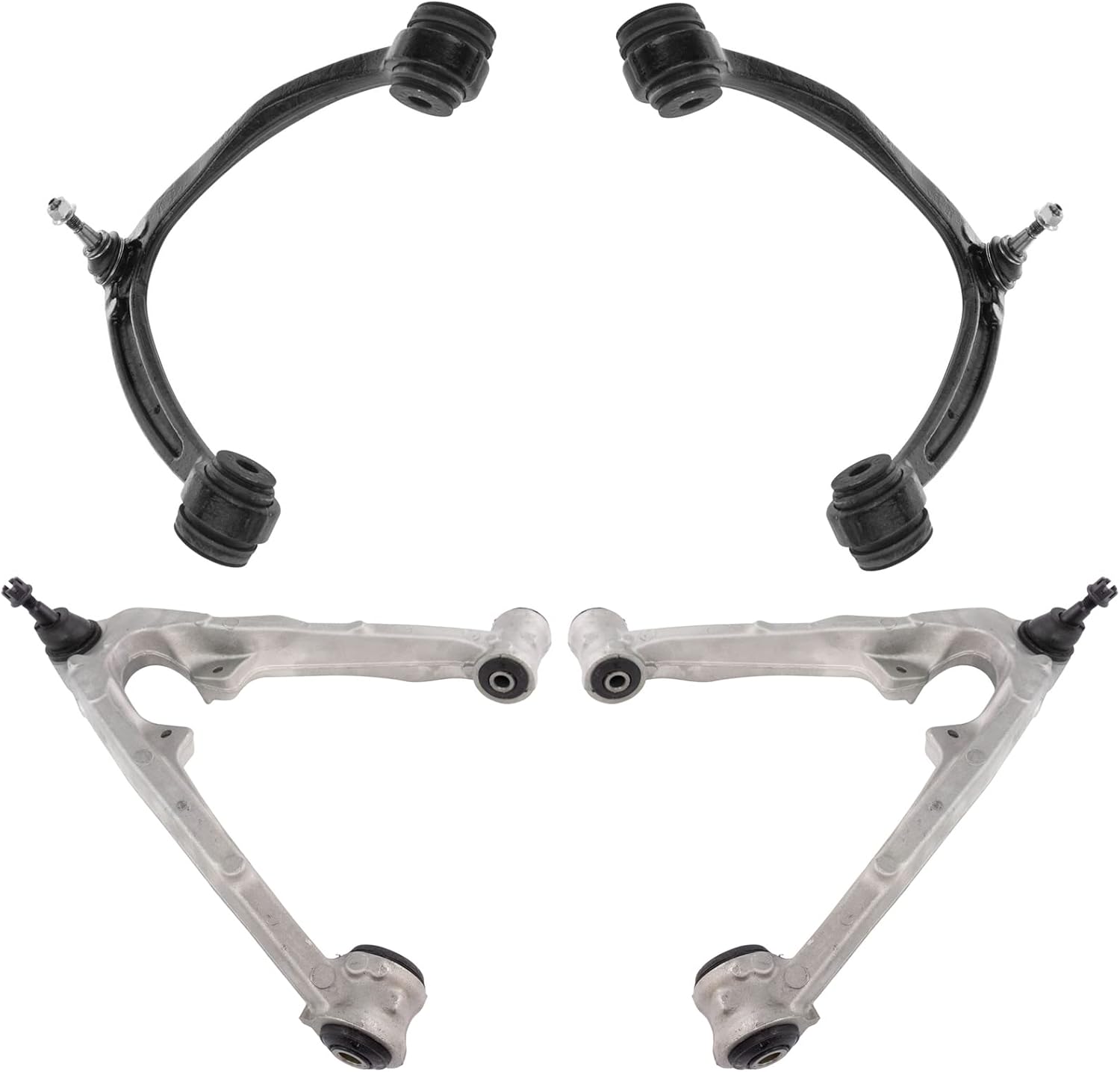 TRQ Front Control Arm with Ball Joint Set for Cadillac & GMC