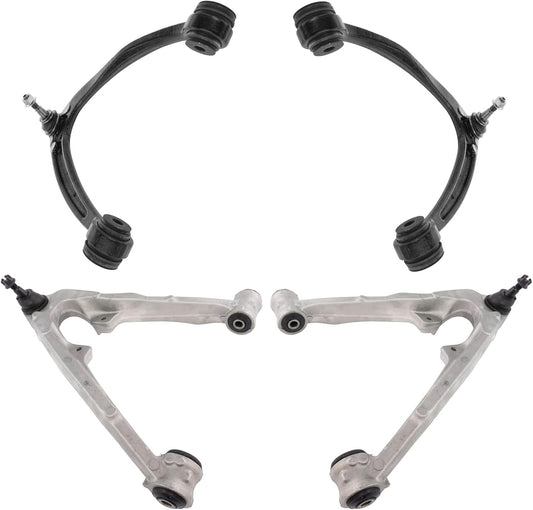 TRQ Front Control Arm with Ball Joint Set for Cadillac & GMC
