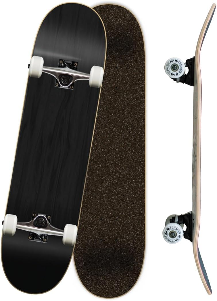Yocaher Pro Skateboards Blank Complete Skateboard for Tricks