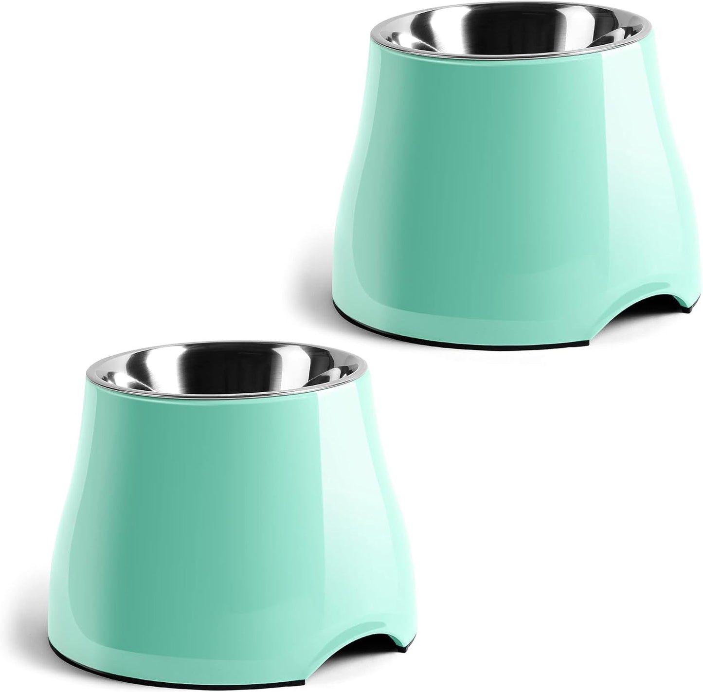 Fluffydream Elevated Dog Bowls for Healthy Eating and Comfort