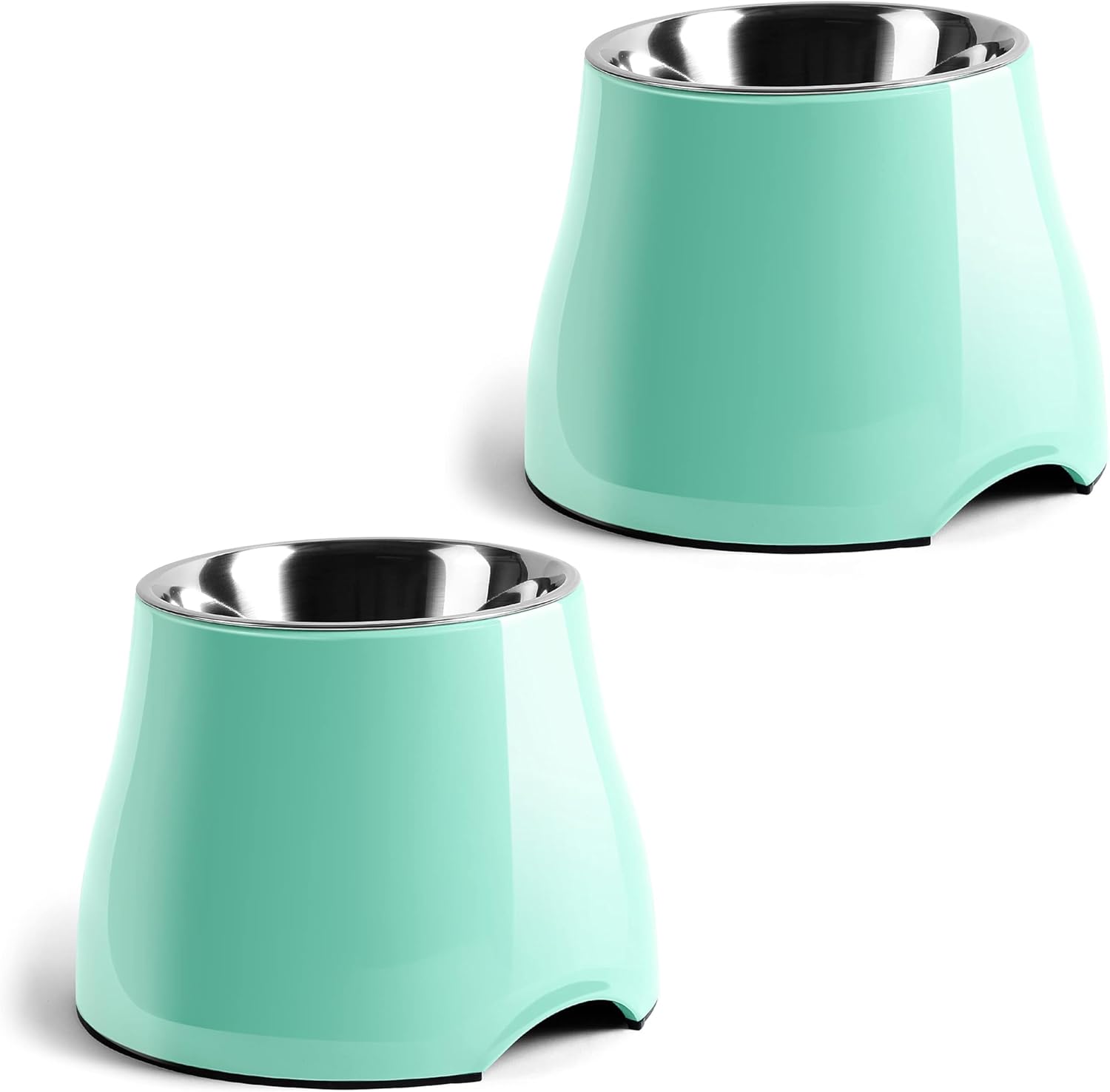 Fluffydream Elevated Dog Bowls for Healthy Eating and Comfort