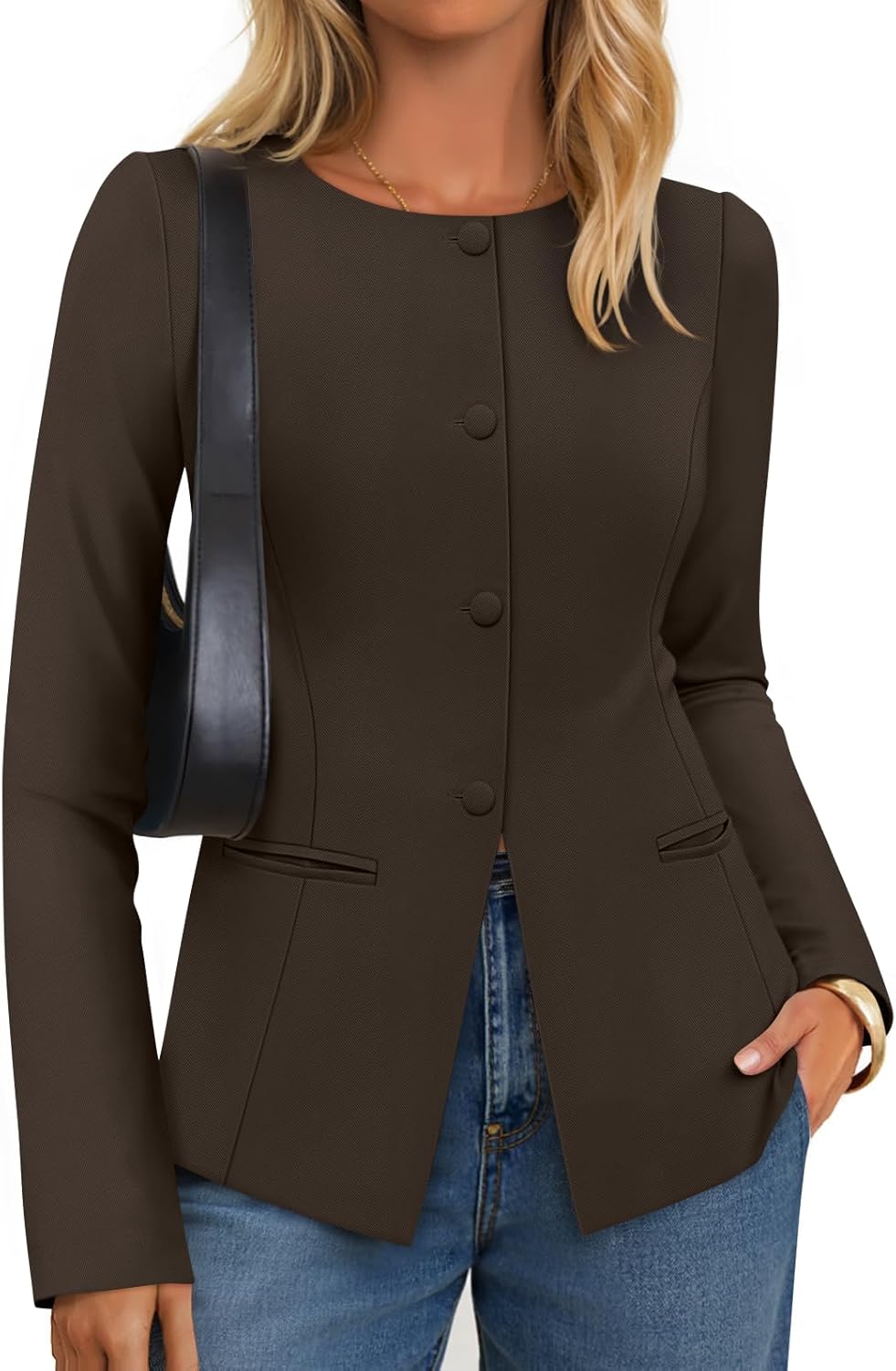 Stylish Womens Business Casual Blazers for Office Work Outfits
