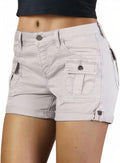 Flamingals Women's Cargo Shorts Mid Waist Trendy Summer Hiking