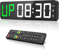 Gym Timer 15ft Large LED Display Wall Clock - Loud Interval Timer