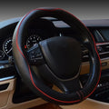 Car Steering Wheel Cover Anti-Slip Sports Style - Thick Breathable Fit