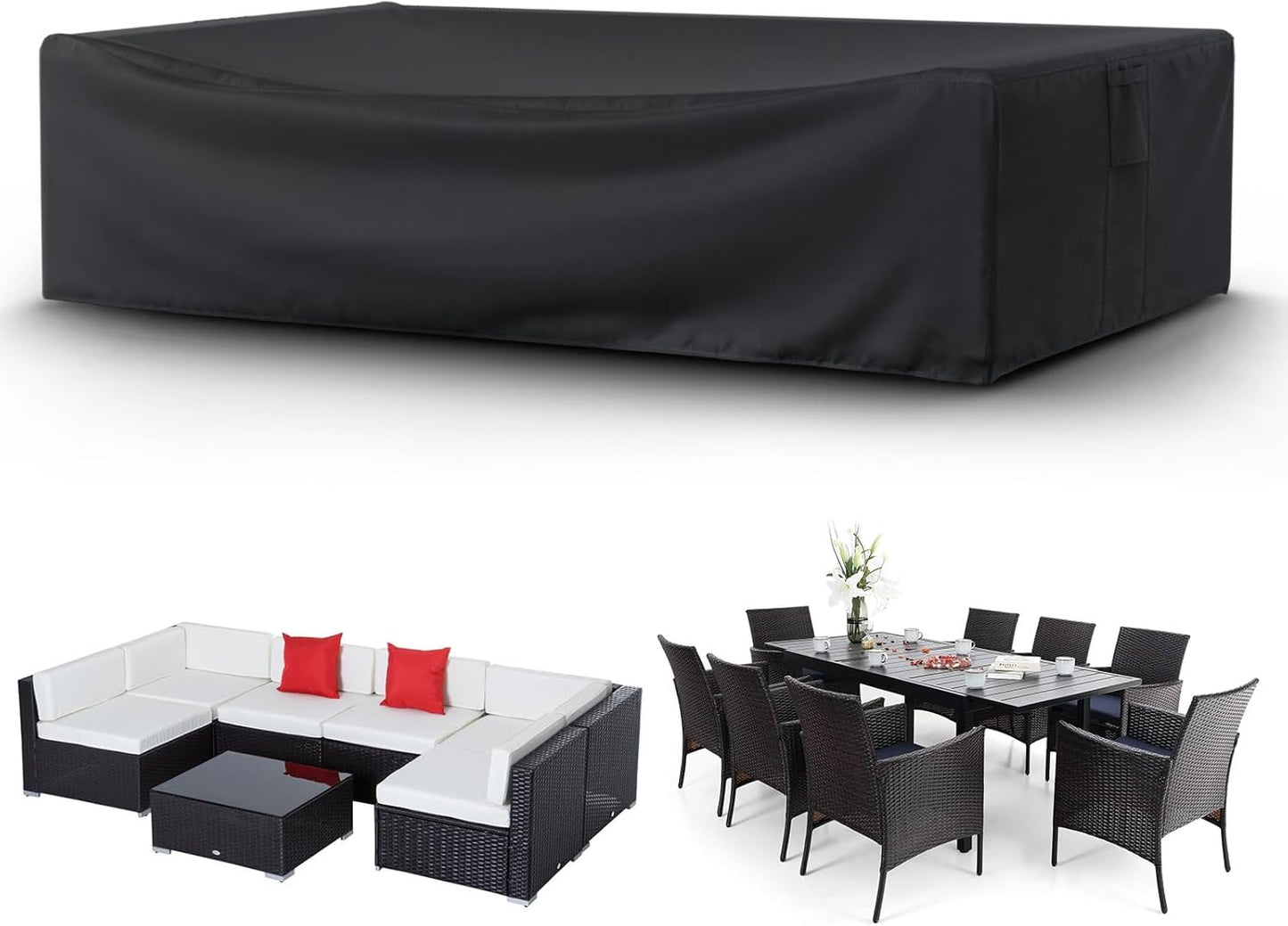 STARTWO Waterproof Patio Furniture Covers for Outdoor Protection