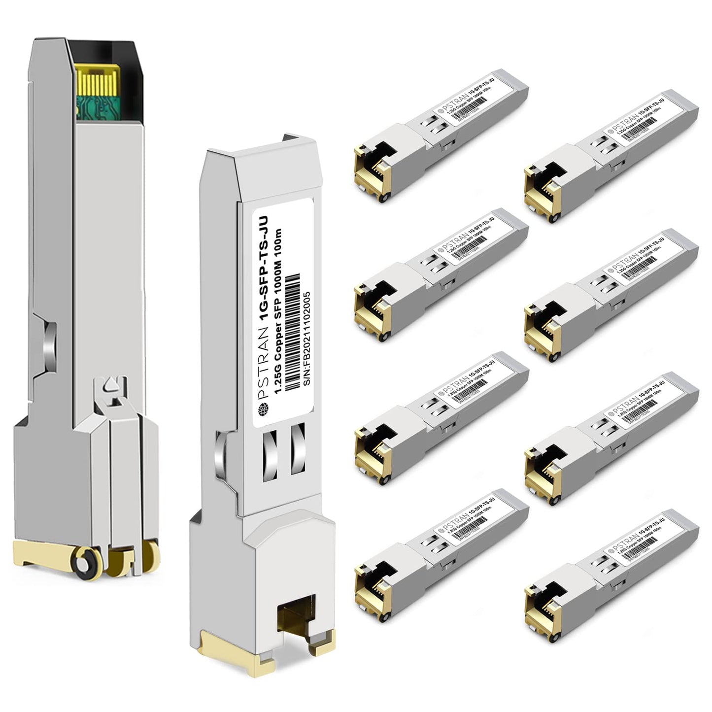 1000BASE-T SFP RJ45 Copper Transceiver Module for Networking