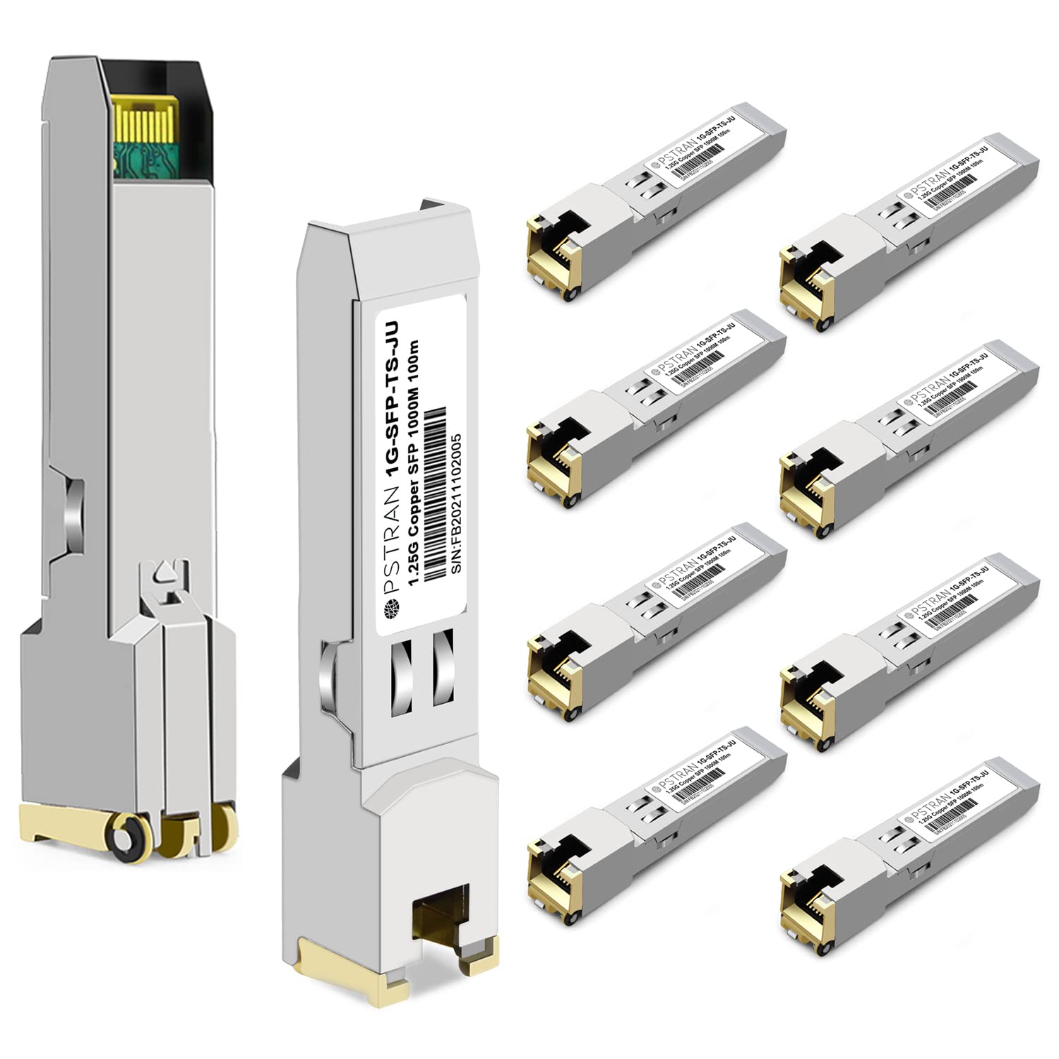 1000BASE-T SFP RJ45 Copper Transceiver Module for Networking