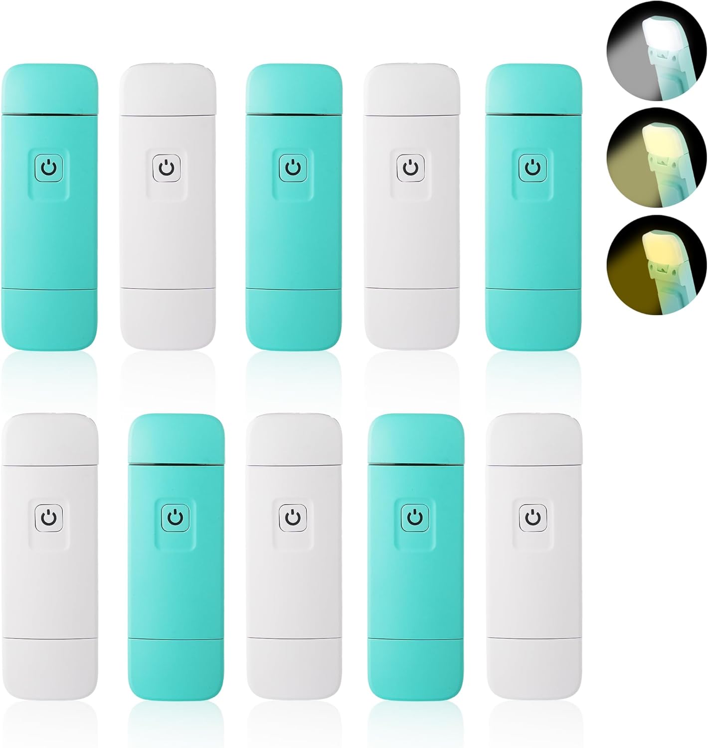 USB Rechargeable Book Light for Reading at Night in Bed