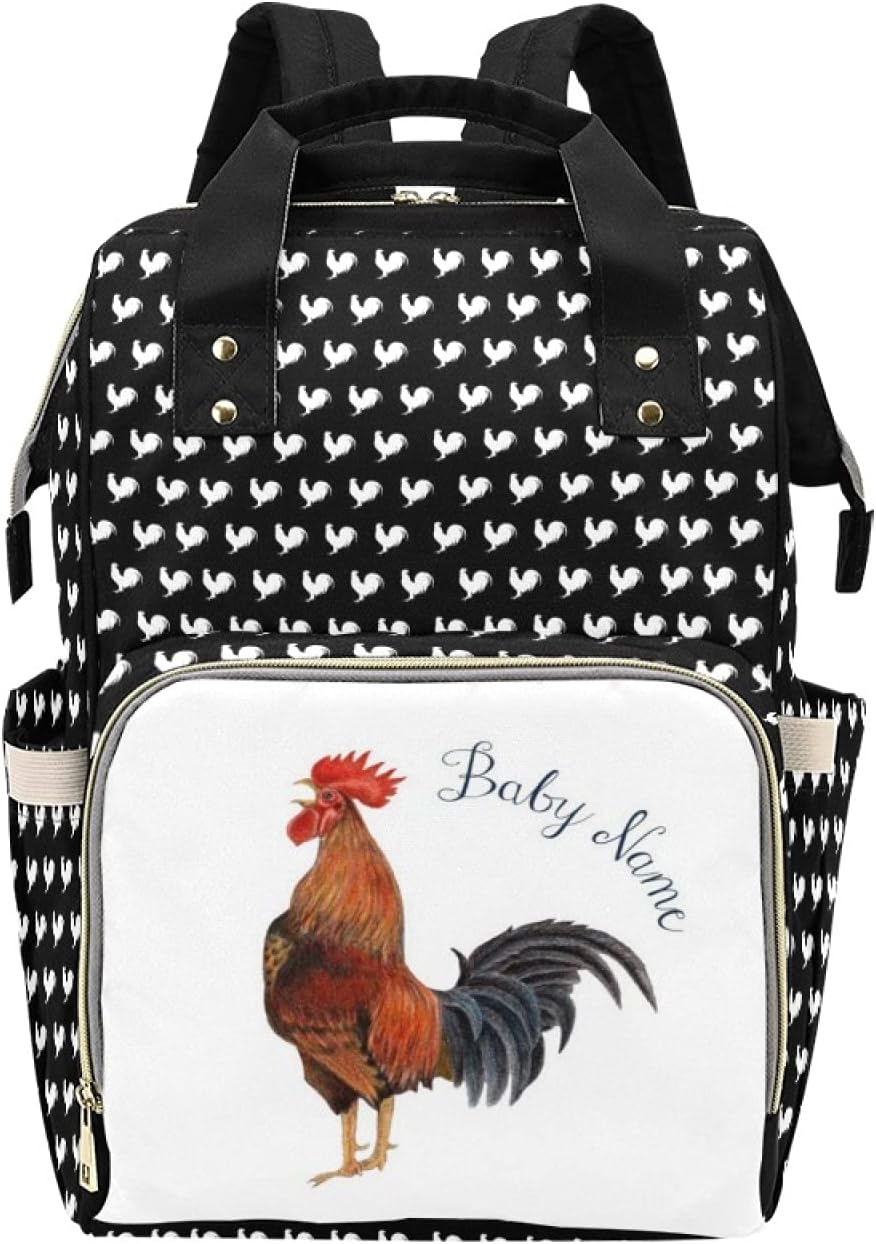 Custom Name Diaper Bag for Busy Moms