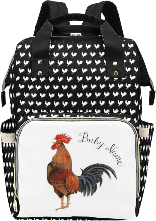 Custom Name Diaper Bag for Busy Moms