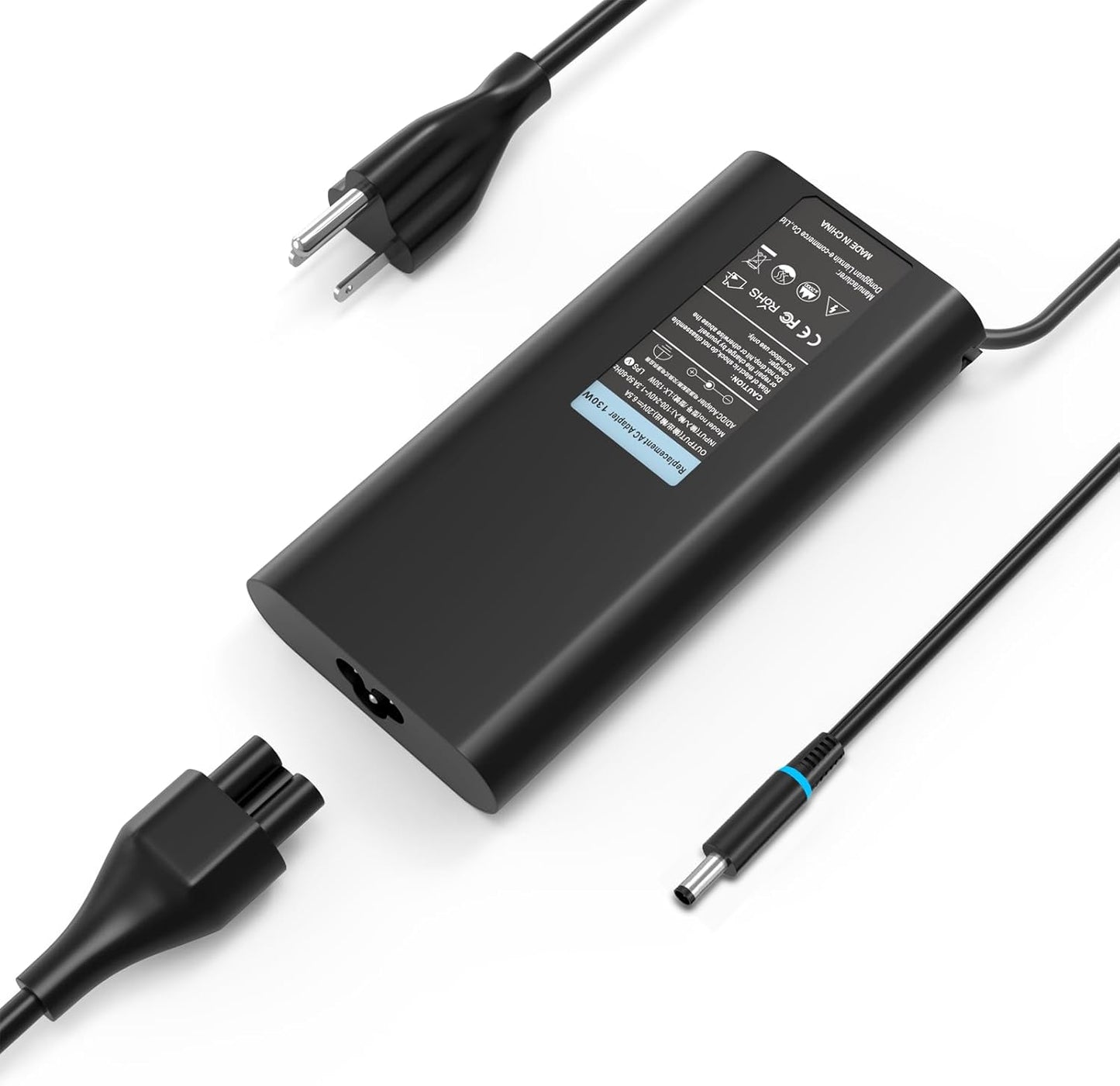 130W Laptop Charger for Dell Inspiron 2-in-1 Models and More