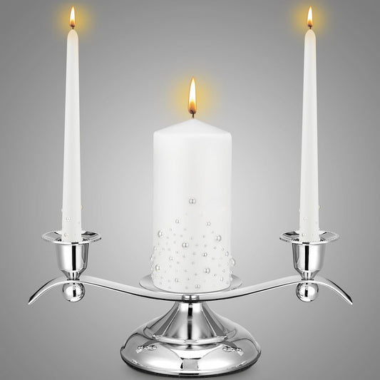 Unity Candles with Holder for Wedding Ceremony and Events