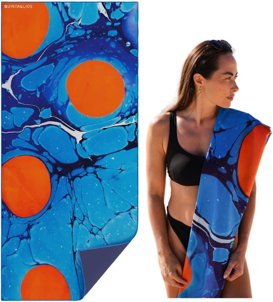 Quick Dry Sand-Free Beach Towel - Lightweight & Large