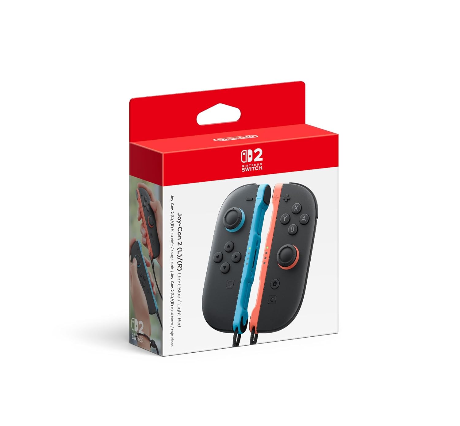 Nintendo Joy-Con 2 Controllers with Motion Controls and HD Rumble
