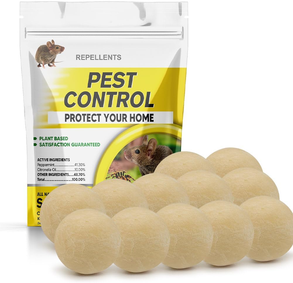 Peppermint Rodent Repellent - All-in-One Pest Control