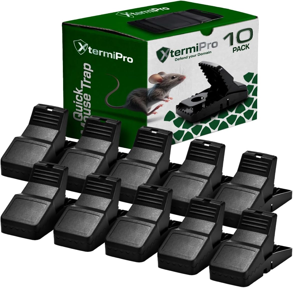XTERMIPRO Rodent Trap Bundle | 10 Pack