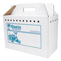 Disposable Cardboard Pet Carrier 12/Case - Sturdy, Recyclable Option