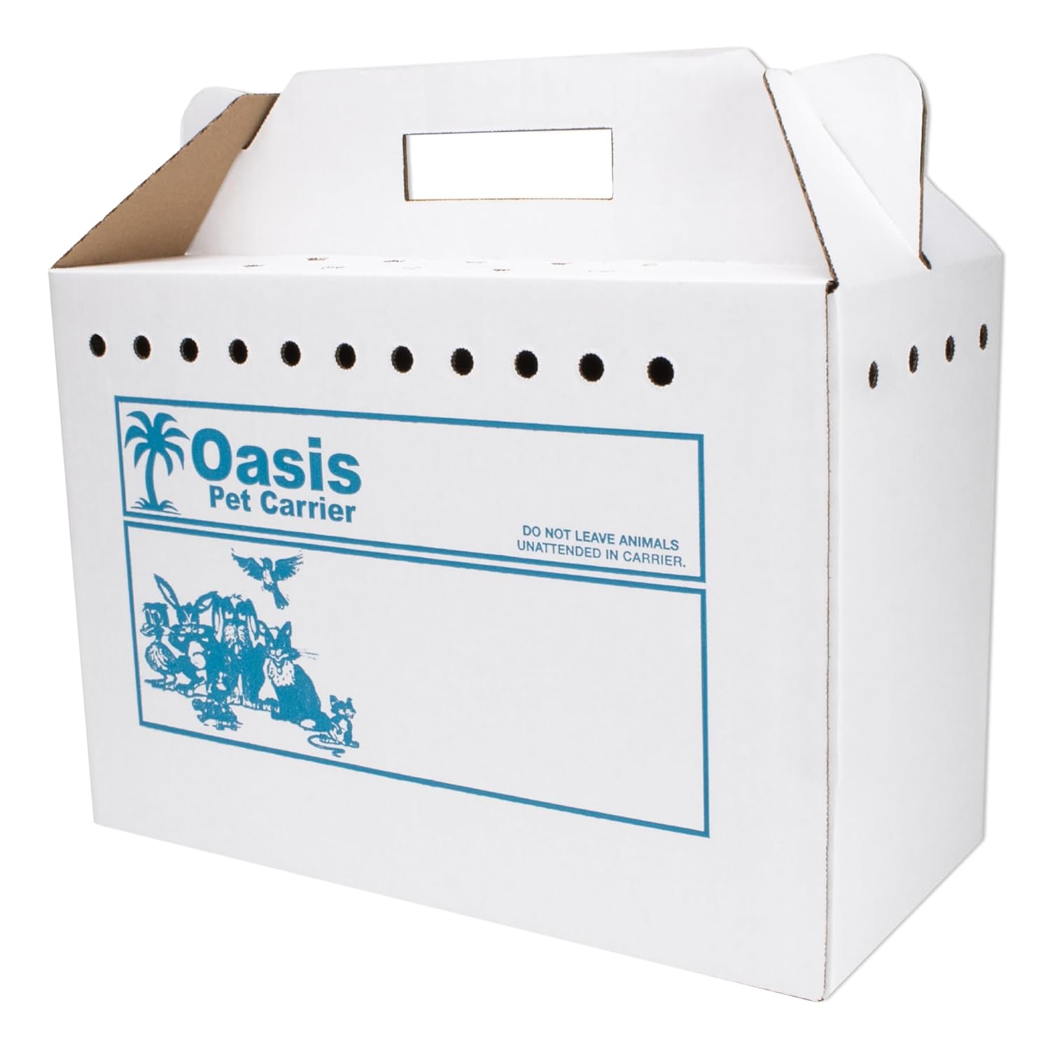 Disposable Cardboard Pet Carrier for Safe Travel and Transport