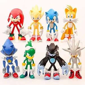 Sonic The Hedgehog Action Figures Set for Kids and Collectors