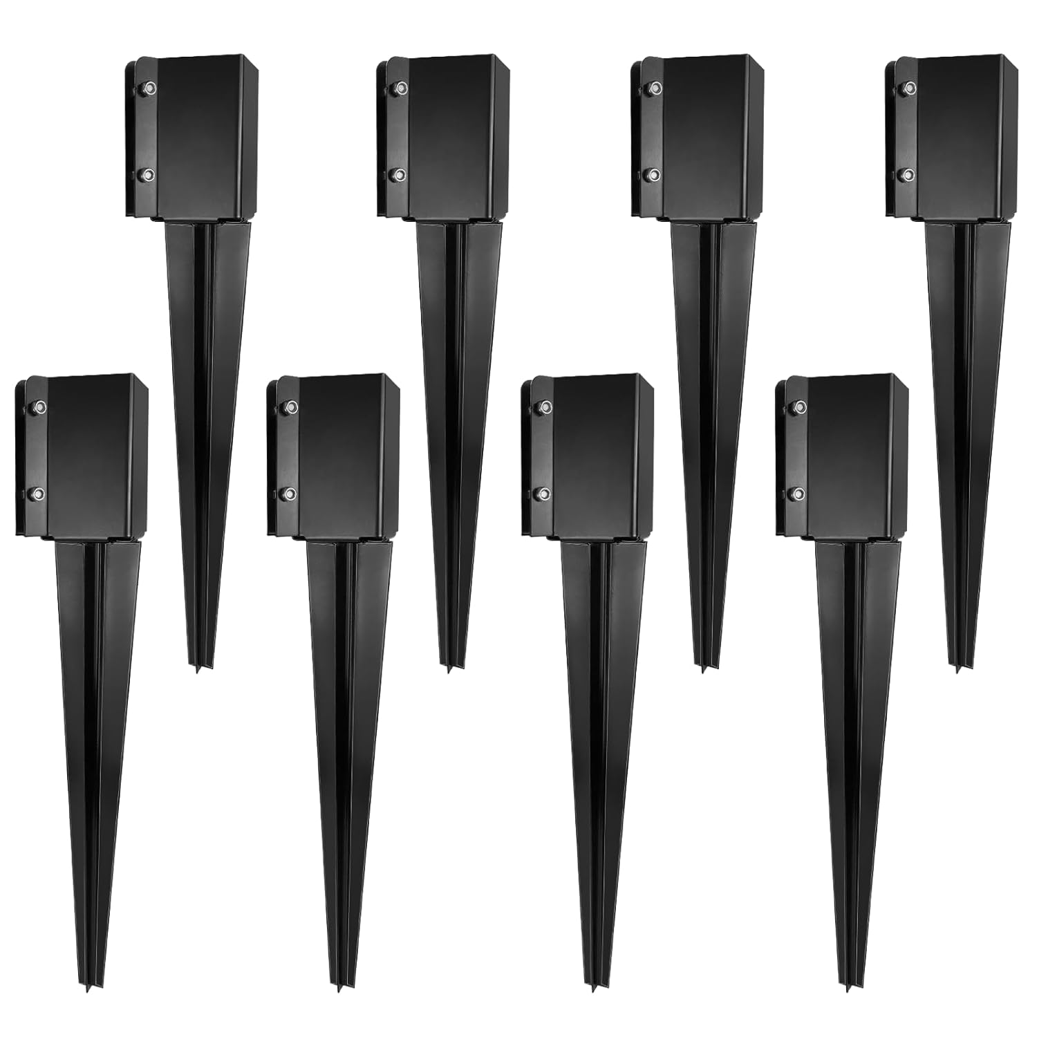 Heavy Duty Fence Post Anchor Ground Spike for Mailbox Support