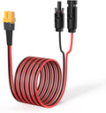10AWG 25FT XT60 Solar Cable Extension - Durable 25 ft Solar Lead