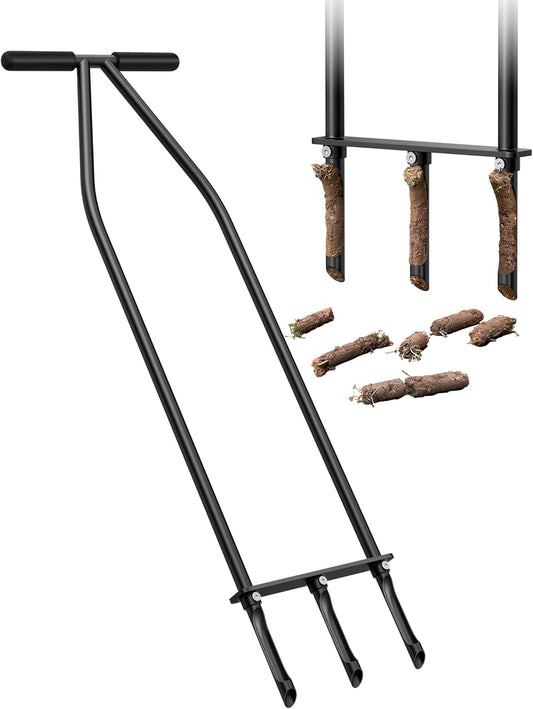 Core Aerator Lawn Tool for Healthy Soil and Grass Growth