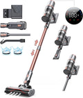 Vacuum Cleaners 45KPa Powerful Suction Cordless Vacuum Cleaner - Long