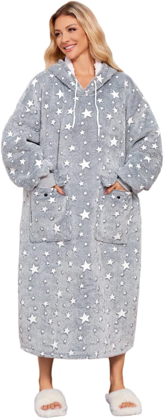 Warm Cozy Hoodie Blanket - MiniInTheBox