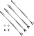 SafBbcue Genesis E-330 Grill 4 Burner Tubes Replacement - Precise Fit